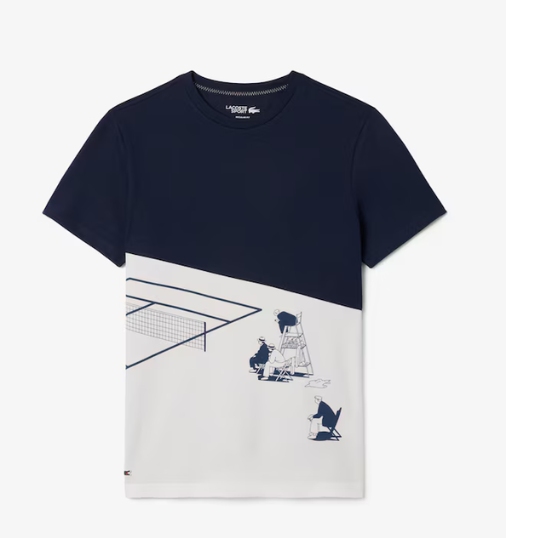 Camiseta com Estampa Gráfica de Tênis