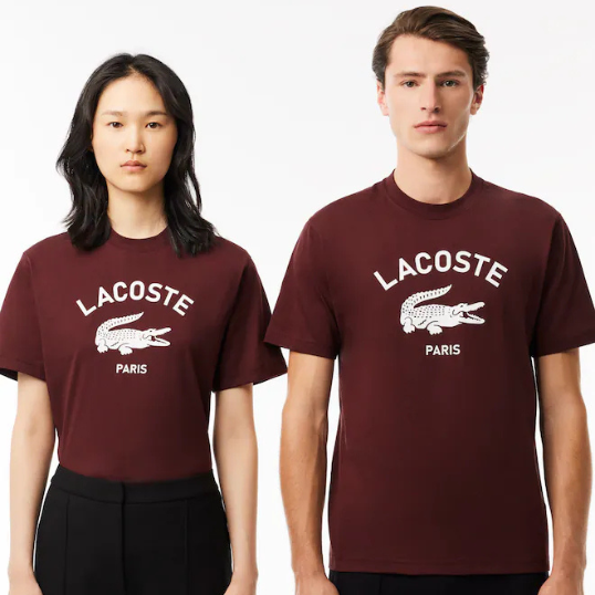 Camiseta em Algodão com Estampa Assinada