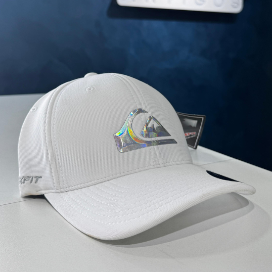 Boné Quiksilver Aba Curva Emb Side Omni Branco  M