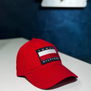 Boné Tommy Hilfiger Masculino Classic Bandeira Vermelha