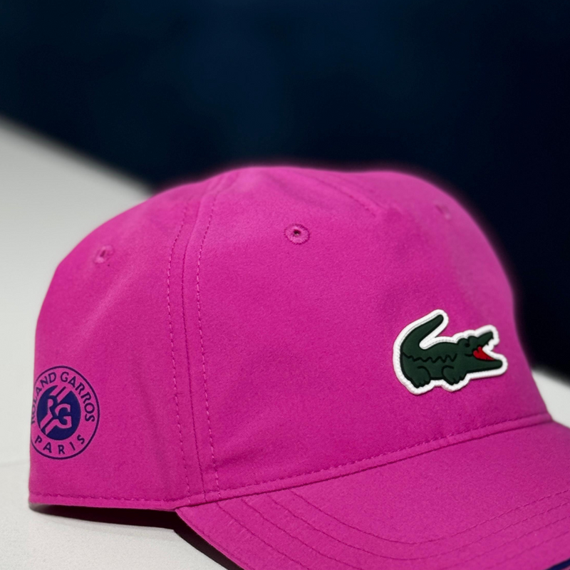 Boné Lacoste Rosa