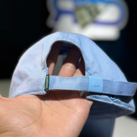 Boné Lacoste azul